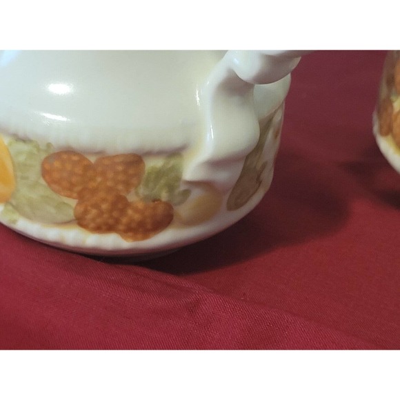 vintage Vernon ware Della Robbia creamer and sugar Metlox - Picture 5 of 7